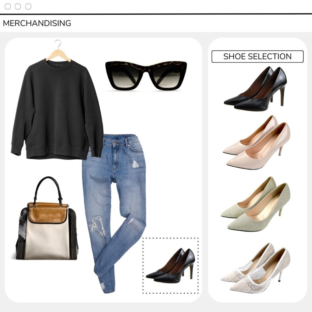 merchandizing using ai stylist for products